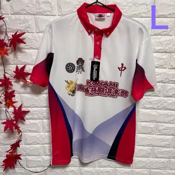 마작 격투 구락부 M리그 유니폼 피케 셔츠 T셔츠 L사이즈