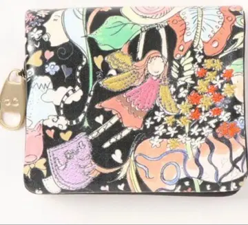 츠모리 치사토 접이식 지갑 블랙