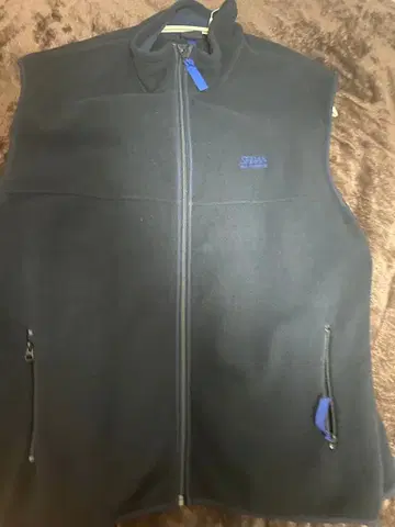 SEDAN 블랙 플리스 자켓 XL