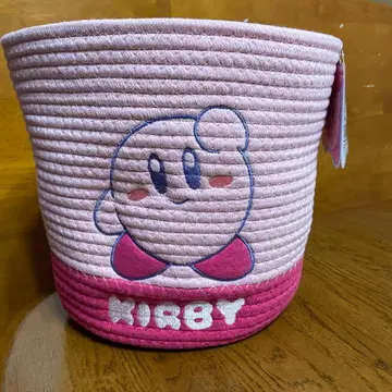 커비 코튼 바스켓 중형 핑크