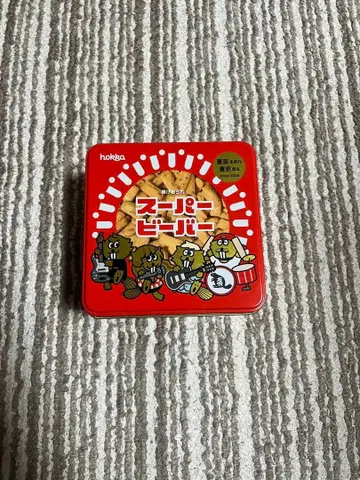 SUPER BEAVER 캔 [ 캔만 ] 호쿠리쿠 제과 슈퍼 비버 캔