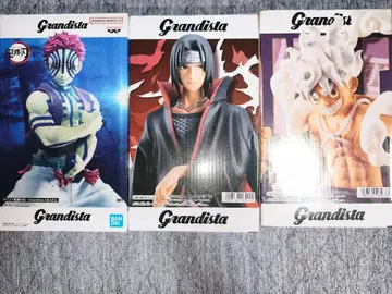 Grandista 피규어 세트 3체 아카자 우치하 이타치 루피