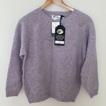 Harley of scotland. 니트 퍼플 미사용 새상품 택 포함