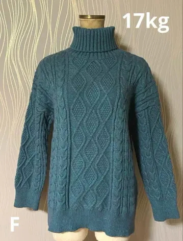 새상품 17kg 17kg 케이블 터틀 니트