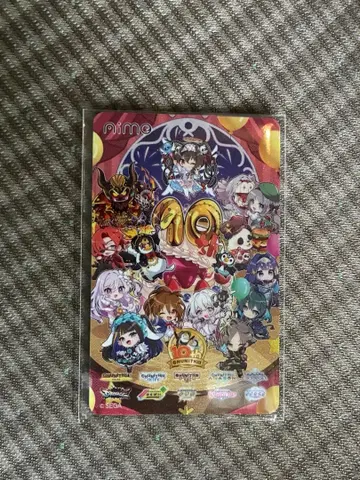 CHUNITHM 10주년 기념 굿즈 오리지널 Aime 카드