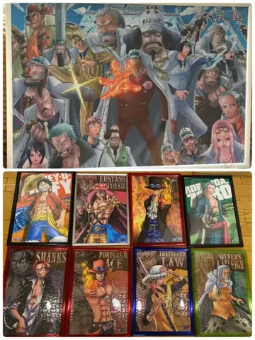 원피스 직소 퍼즐 완성품 9개 세트