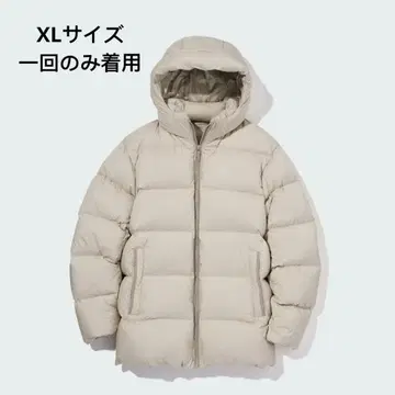 새상품급 UNIQLO 유니클로 파우더 소프트 다운 자켓 XL 사이즈