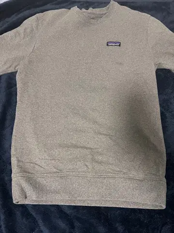 Patagonia 그레이 맨투맨 S 사이즈
