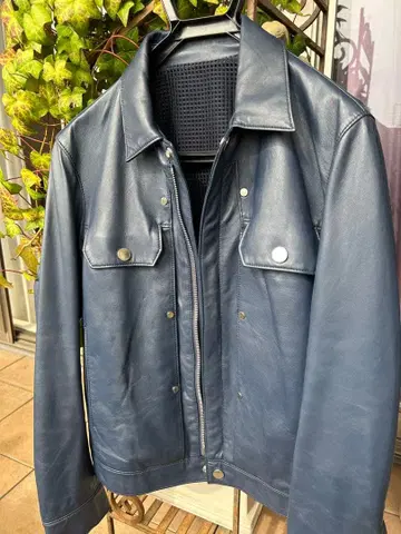 에스트네이션 가죽 자켓 남성용 L 사이즈