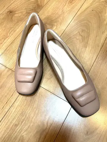 ecco 핑크 베이지 펌프스 새상품급 거의 미사용