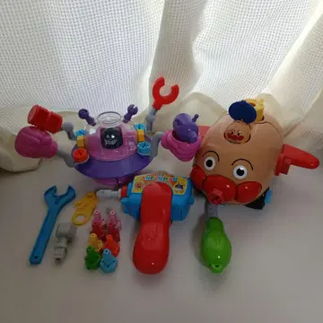 호빵맨 조립 DIY 나사나사 세균 UFO 호빵맨 호