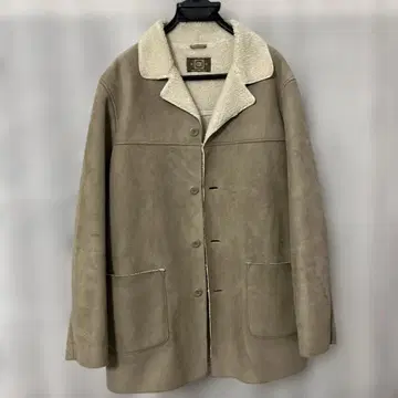 COX 베이지 스웨이드풍 자켓
