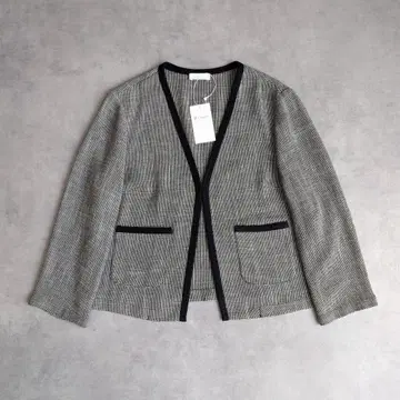 Ballsey 폴리에스테르 레이온 칼라 V 칼라 자켓 투모로우랜드