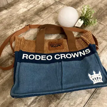 RODEO CROWNS 로데오 숄더백 데님/코듀로이