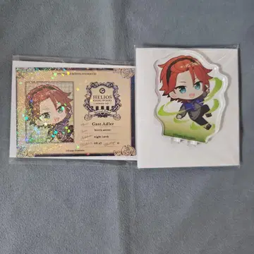 헬리오스R 애니카페 가스 아크릴 스탠드 스티커 세트