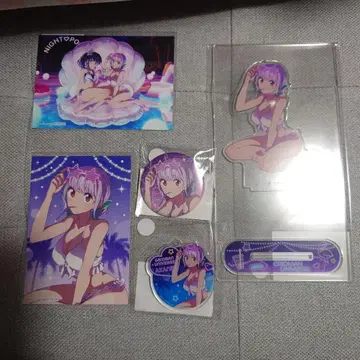 그리드맨 유니버스 복권콜렉션 나이트풀 신조 아카네 세트