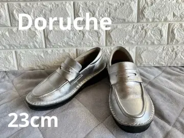 새상품급 돌체 실버 로퍼 23cm 3E 돌체 넓은 폭