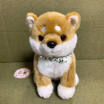 마메시바 앉은 봉제 인형 M CUTE 개 시바견
