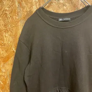 AE8166 ZARA 다크 브라운 원피스 티어드 드레스