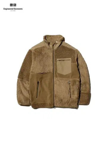 유니클로 콤비네이션 플리스 자켓