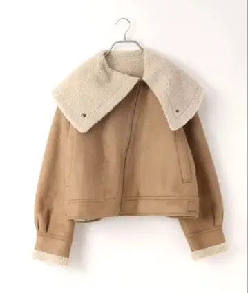 로리즈팜 BIG 지역 조임 블루종 아우터 보아 무스탕