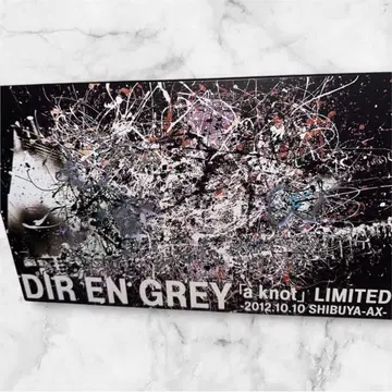 DIR EN GREY/ a knot LIMITED SHIBUYA-AX-