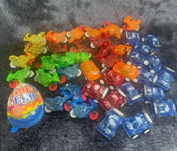 에그 초코 덤 미니카와 미니 바이크 세트