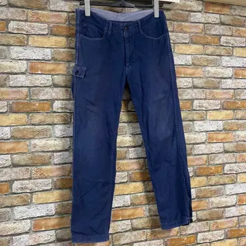 BLUE BLUE 네이비 워크 팬츠 사이드 포켓 포함 사이즈 1