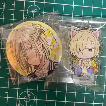 유리!!! on ICE 캔뱃지 유리오 WISH 턱시도