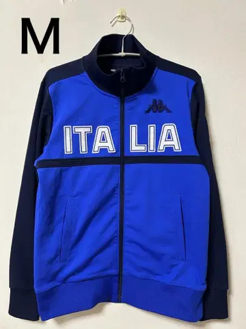 카파 Kappa 트랙 자켓 ITALIA 이탈리아 저리 파랑 축구