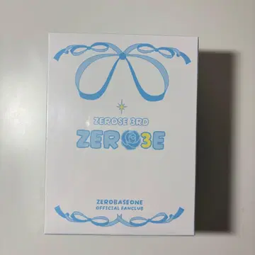 zerobaseone 제베원 본국 fc 키트 3기 미개봉