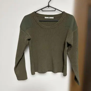 B00501 스라이 SLY 리브 풀오버 니트