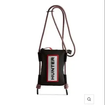 HUNTER TRAVEL POUCH 블랙/레드