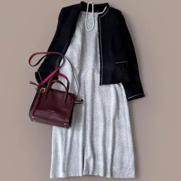 해피 스마일 님 3점 세트 언타이틀 INDIVI 원피스 자켓