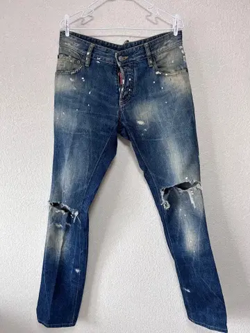 Dsquared2 데미지 데님 팬츠