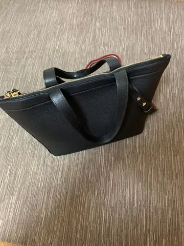 발리 레스포 스트라이프 토트 2way 숄더 사선 숄더