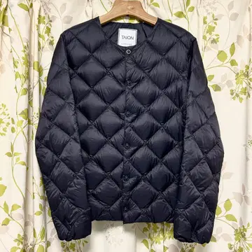 TAION 크루넥 다운 자켓