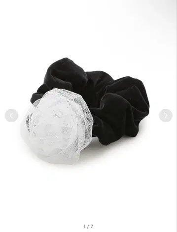 CELFORD 로즈 유미 스크런치 화이트