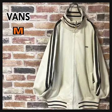 (인기)VANS 반스 트랙 자켓 자수 로고 포함 베이지 M