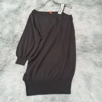 [ BOSS HUGO BOSS ] 니트 원피스 S 비쥬 원숄더