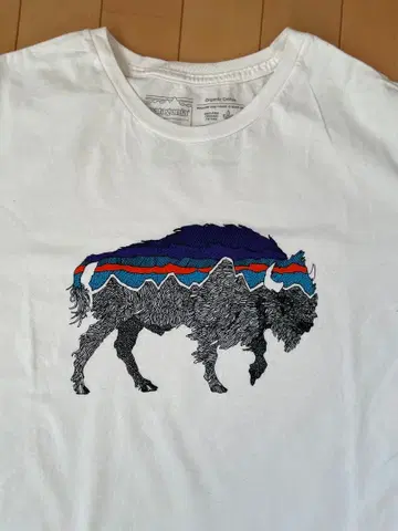 파타고니아 Organic T-Shirt BFG WTBI 버팔로 셔츠