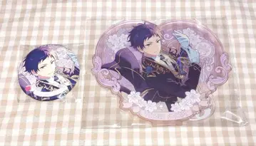 앙스타 후시미 유즈루 꽃의 계약 아크릴 스탠드 캔뱃지