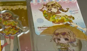 학마스 스이파라 후지타 코토네 아크릴 스탠드 코스터 묶음 판매