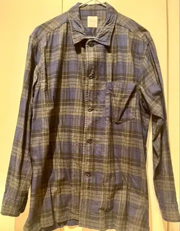 SAGE DE CRET 긴팔 체크 셔츠