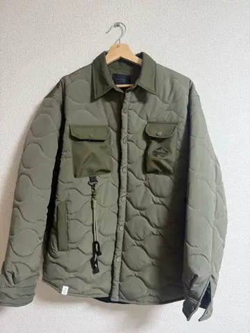 LUCKY HORN 퀼팅 자켓 2XL 올리브 그린