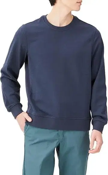 맨투맨 크루넥 네이비 M