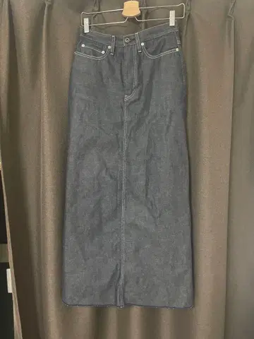 IENA 다크 데님 타이트 스커트 37 유니온 런치