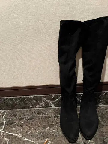 파비오 루스꼬니 37 블랙 롱 부츠