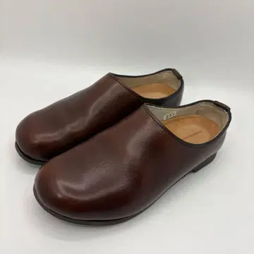 nakamura 천연 가죽 슬립온 23.5cm 다크 브라운 가죽 신발