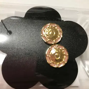 마리 퀀트 귀걸이 핑크